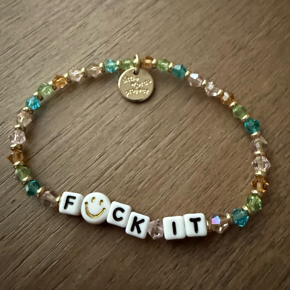 Little Words Project Colorful Beaded Bracelet